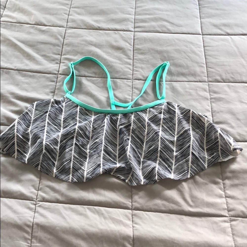 Swim top with padding